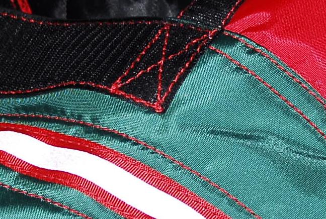 detail on stitches